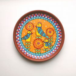 Decorative Plate - Birds of Paradise