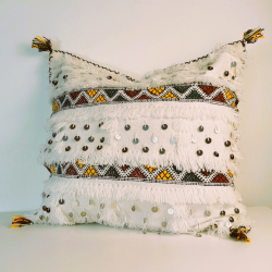 Berber throw pillows
